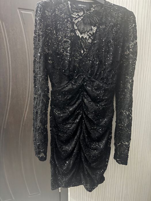 Черна официална рокля BSB