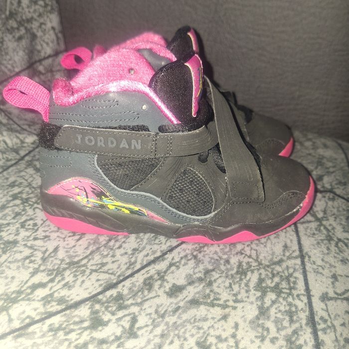 Nike Air Jordan 8.0 Retro GS 'Desert Pink', номер 28