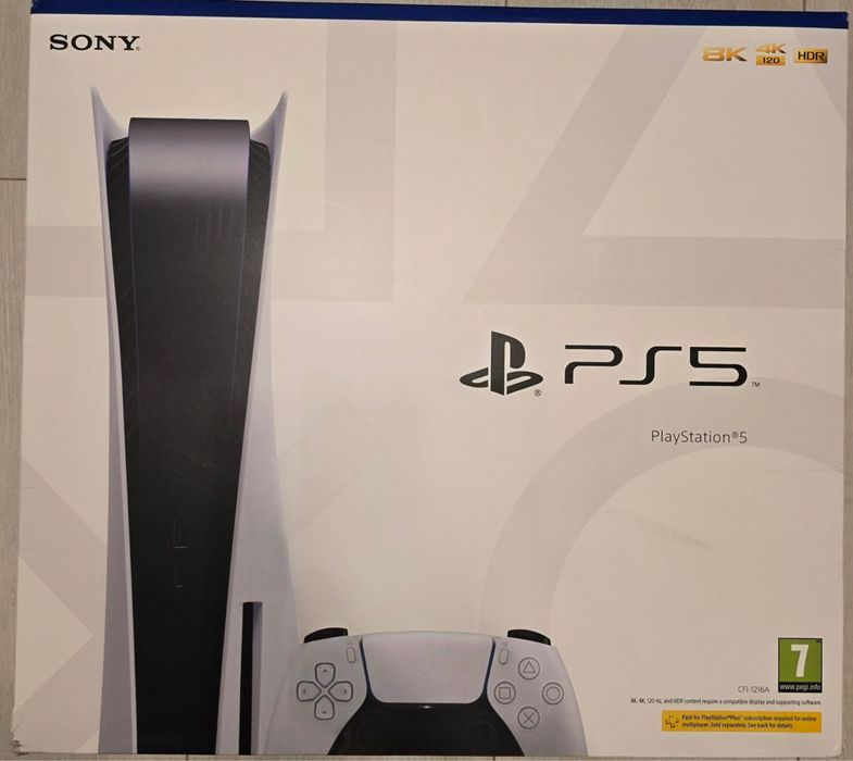 Playstation 5 disk ver, fat