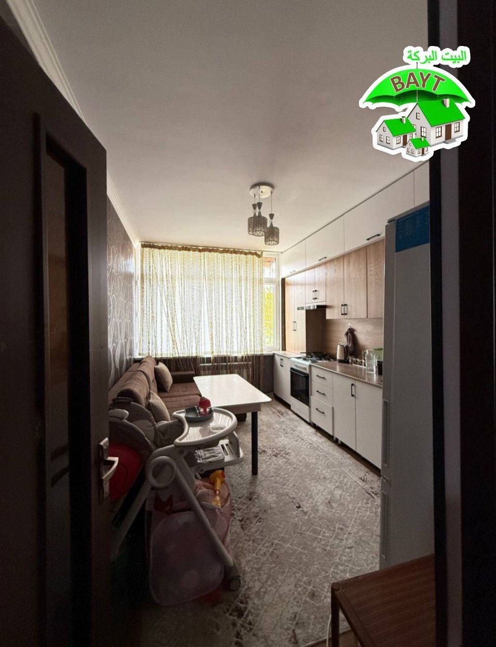 • НОВОСТРОЙКА 1/1/7 Евроремонт 40м² Продаётся квартира Сергели Чоштепа