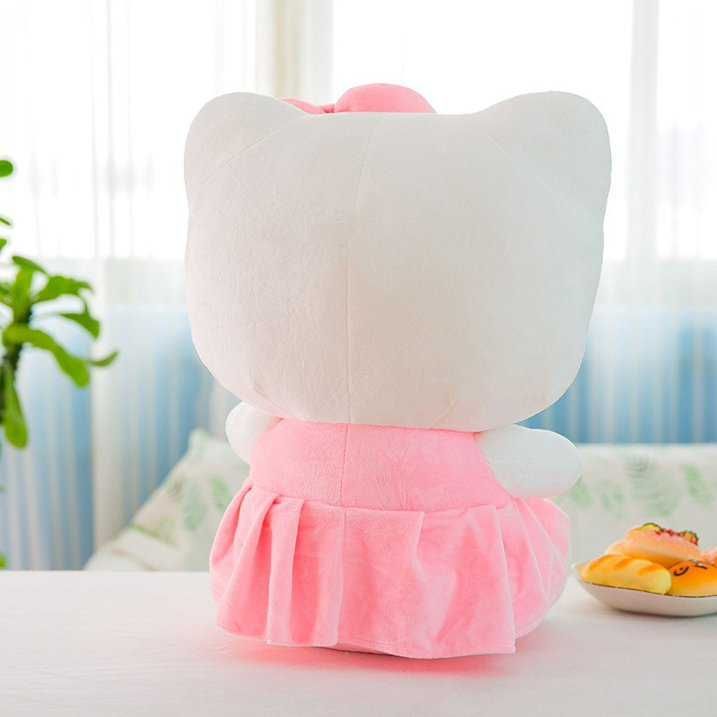 Плюшена играчка Hello Kitty Хело Кити с розова рокля и сърце