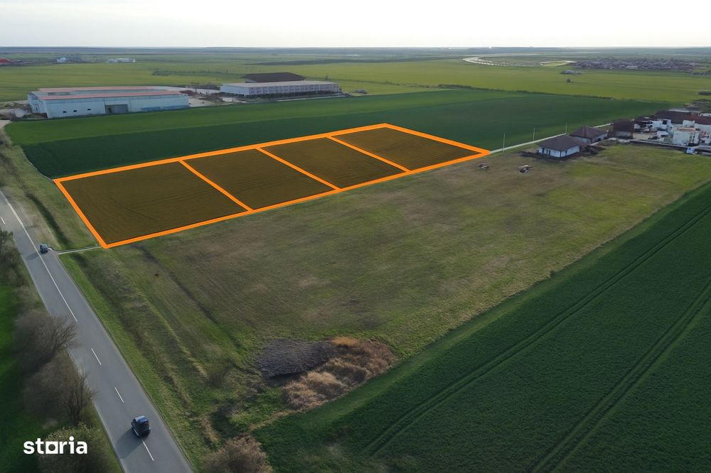 Sanandrei - Loturi Industrial: 2000-3000 mp - P.U.Z. - utilit.complete