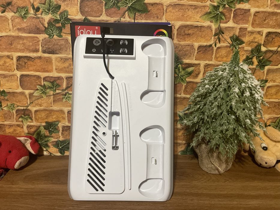 PS5 Стойка с охладител и хъб