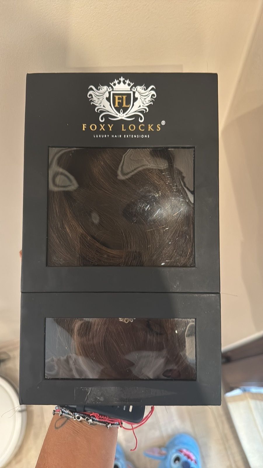 Естествена коса екстеншън 150 грама 45 см
