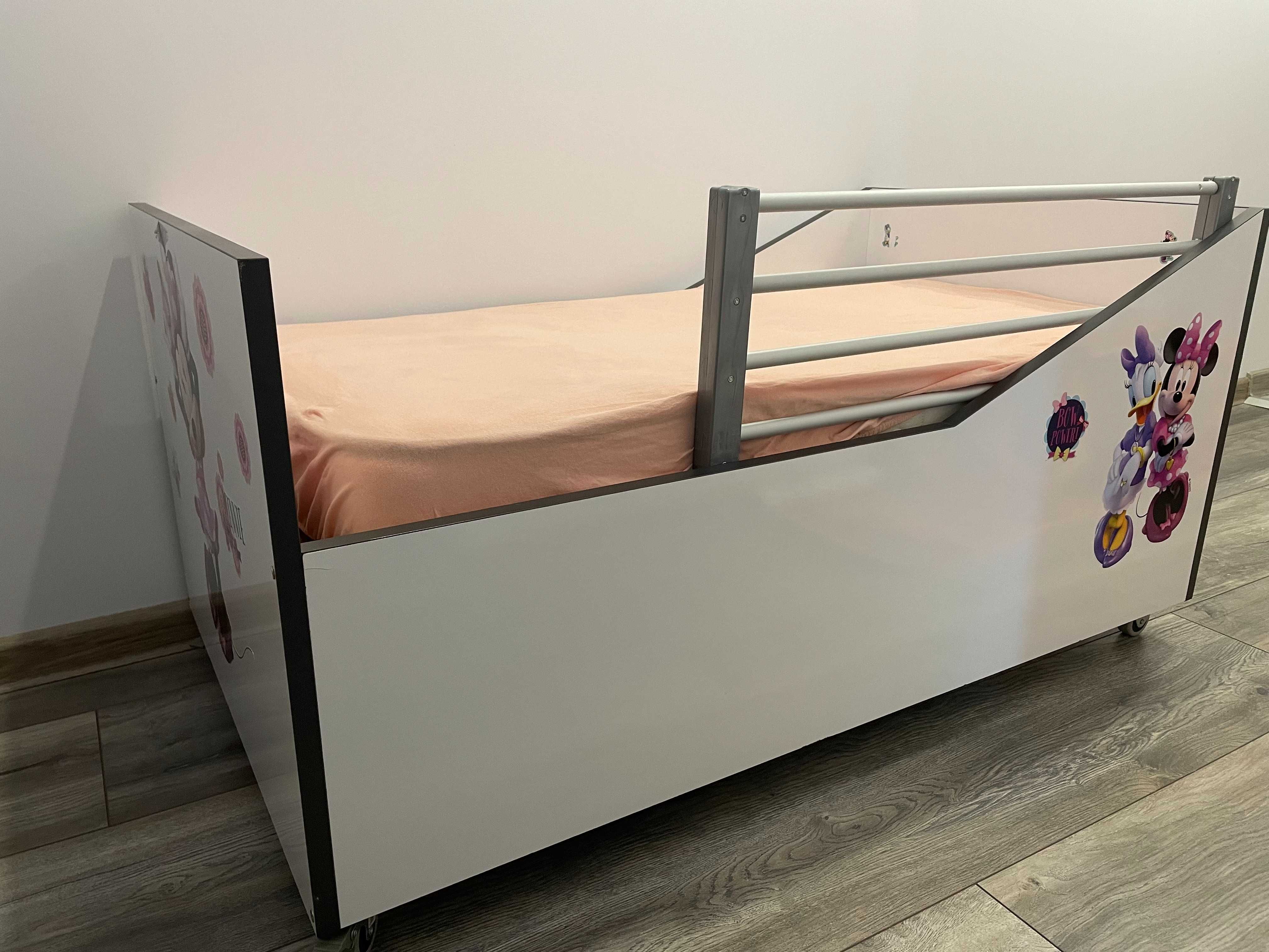 Детско легло с преграда и матрак