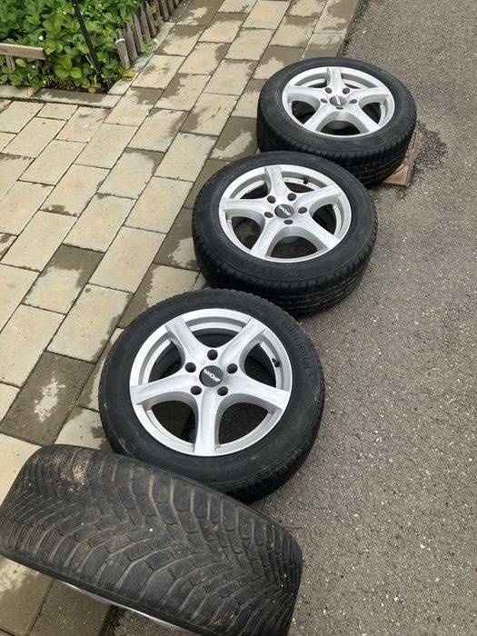 Set jante + cauciucuri R16