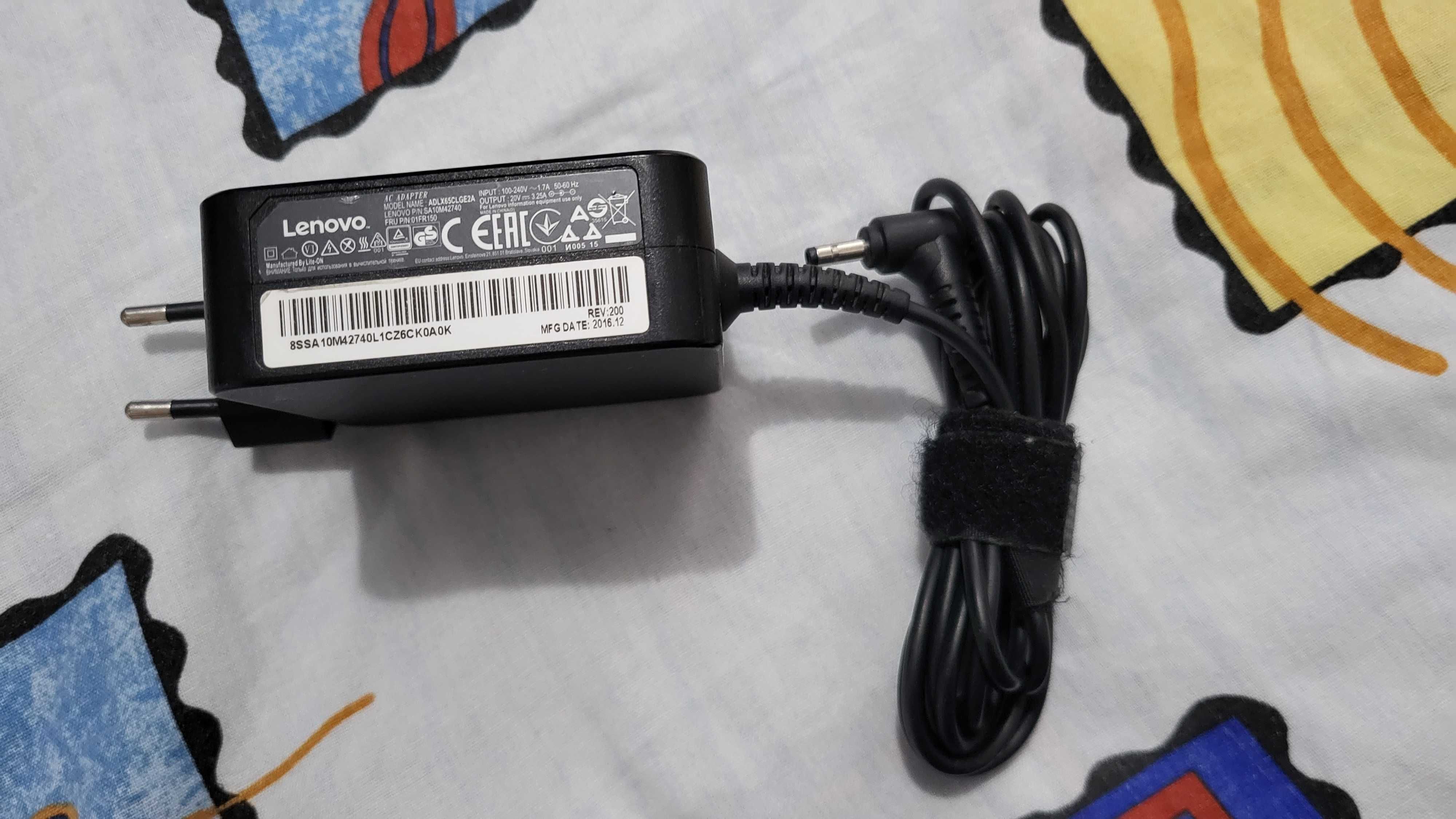 LENOVO Incarcator AC Adaptor Leptop  20V-3.25A  mufa subtire fuctional