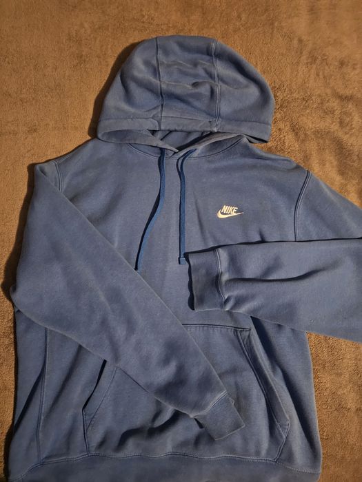 Nike light blue hoodie