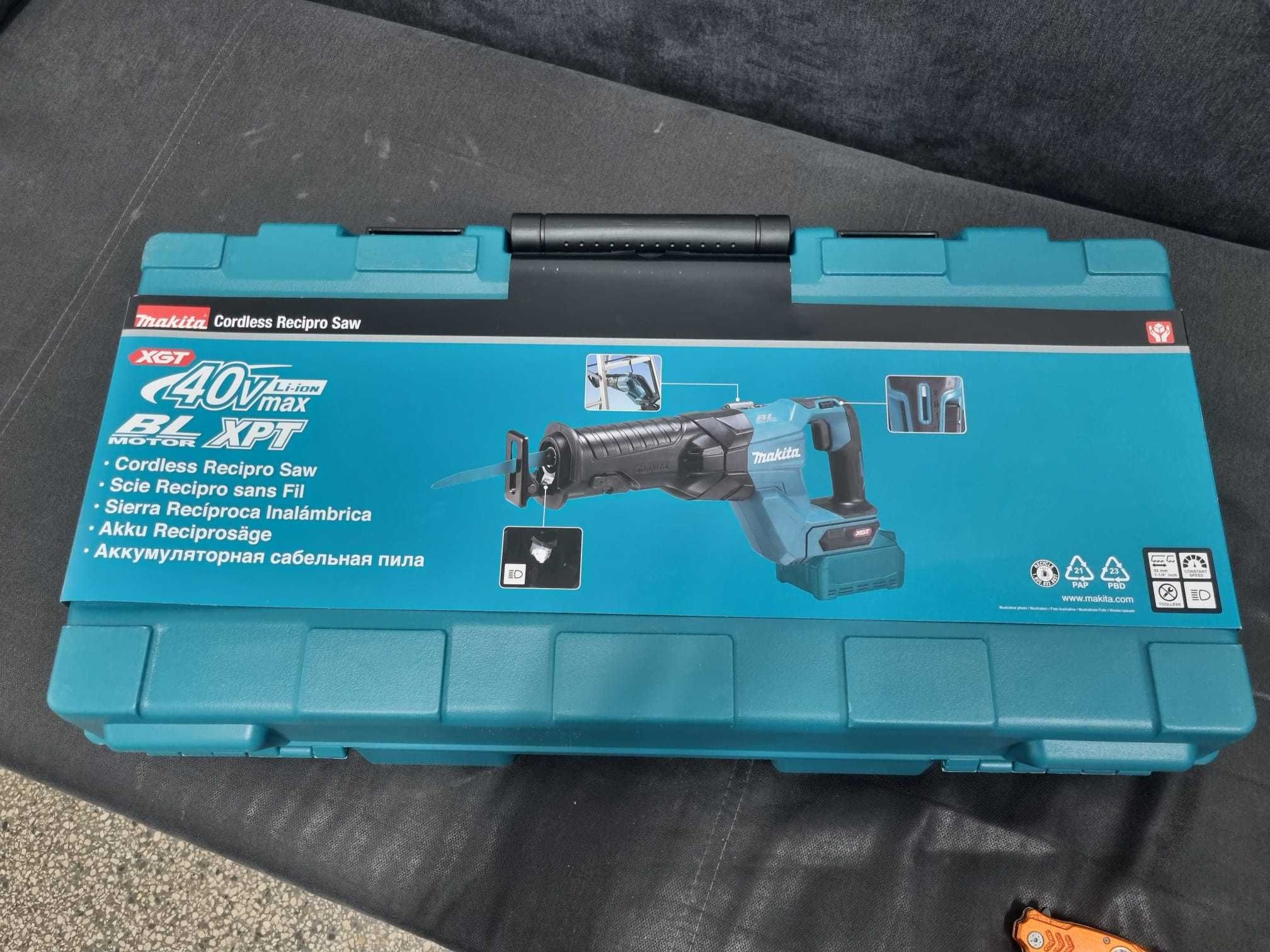 Fierastrau alternativ JR001GM201, cu 2 acumulatori Li-Ion, 40V XGT,4Ah