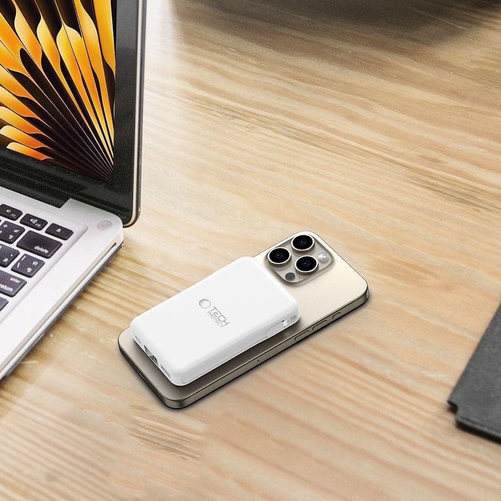 Външна батерия tech-protect pb31 lifemag magsafe power bank 10000mah -