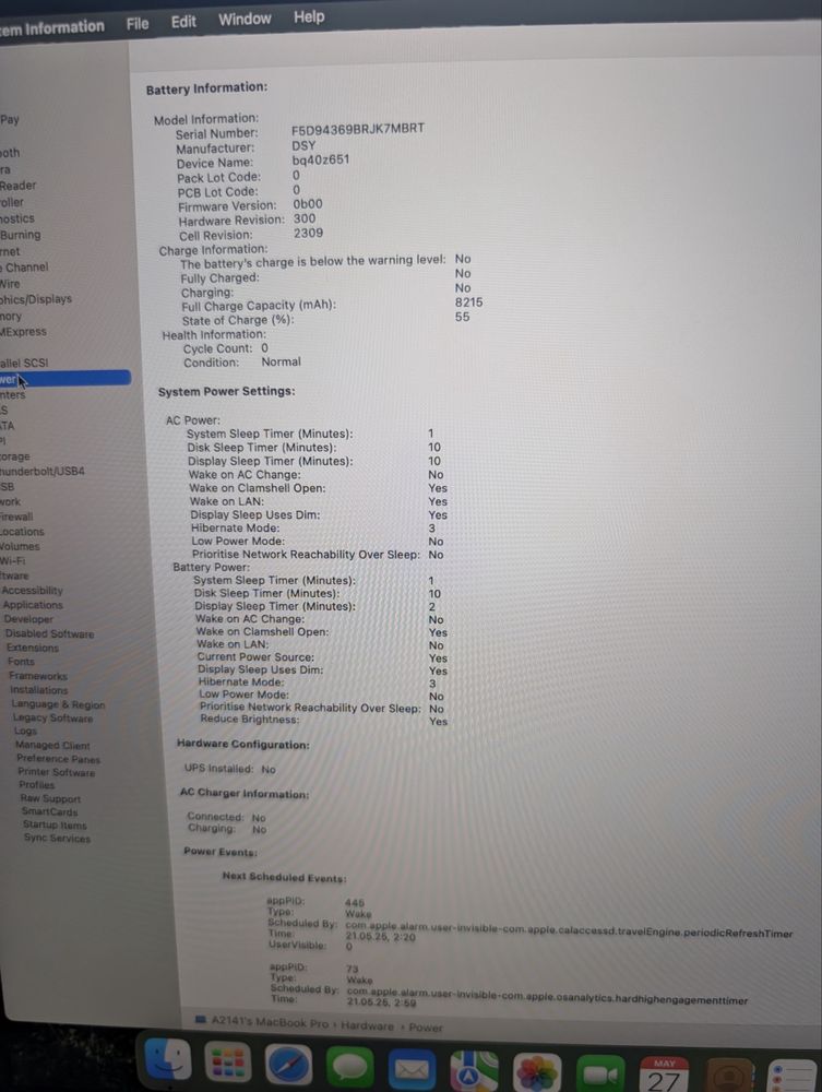 APPLE MACBOOK PRO 16 i9 64gb 1tb rx5500m 4gb