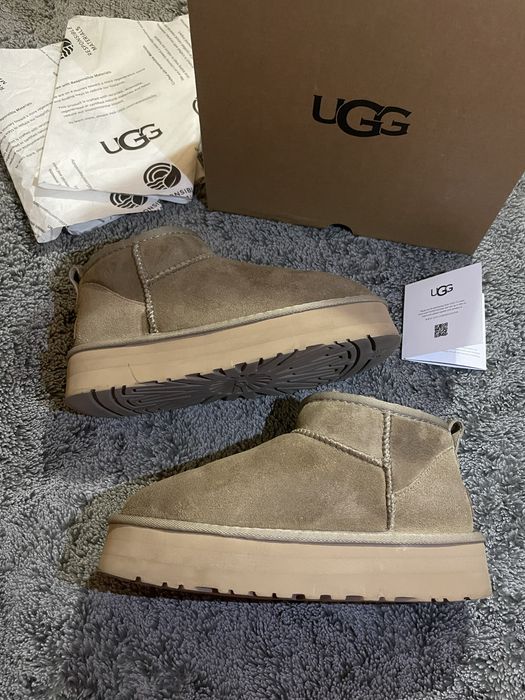 UGG mini cu platforma
