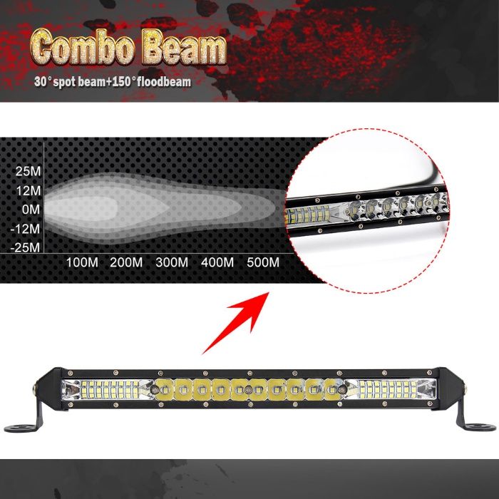 Led bar auto, proiector auto led 9D Super TRANSPORT 0