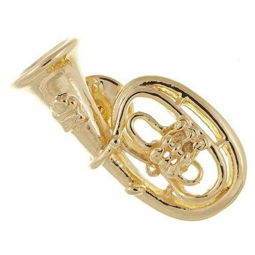 Insigna tip brosa, basfligorn, Art of Music Pin Tenorhorn Large