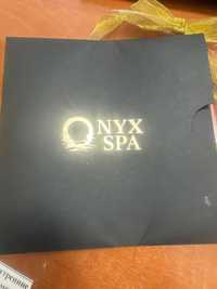 Сертификат в Onyx spa