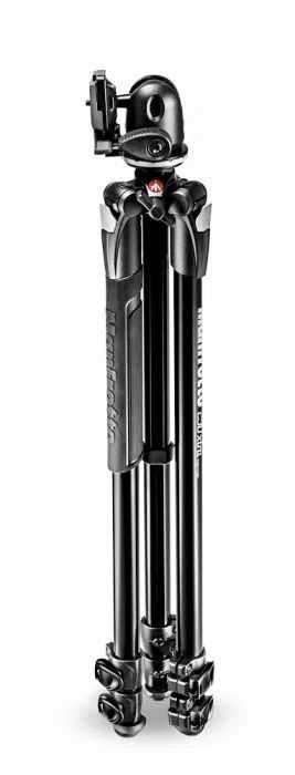 Trepied foto-video Manfrotto 290XTA3-BH cu cap bila, cap fluid si husa