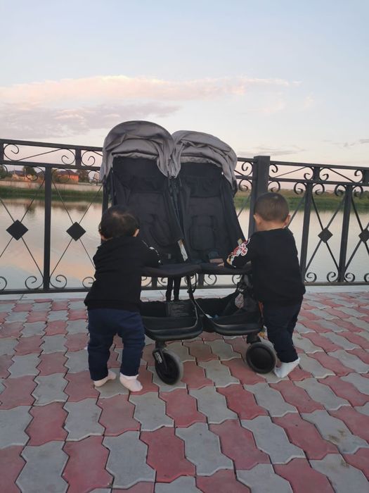 Коляска для двойни