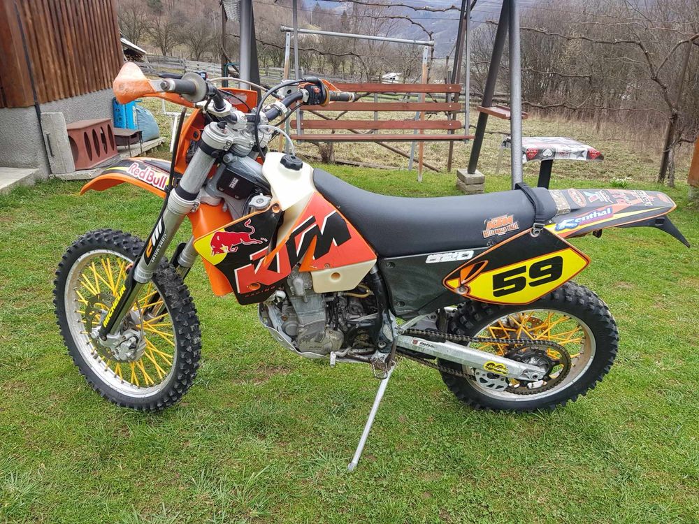 Ktm EXC-F 520 R + echipament complet