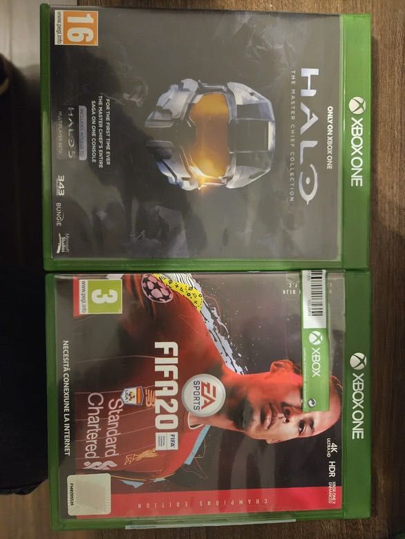 Xbox one 500gb, 2 manete și 12 jocuri
