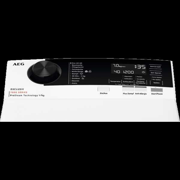 Пералня горно зареждане AEG LTR7E71379, 7 кг.