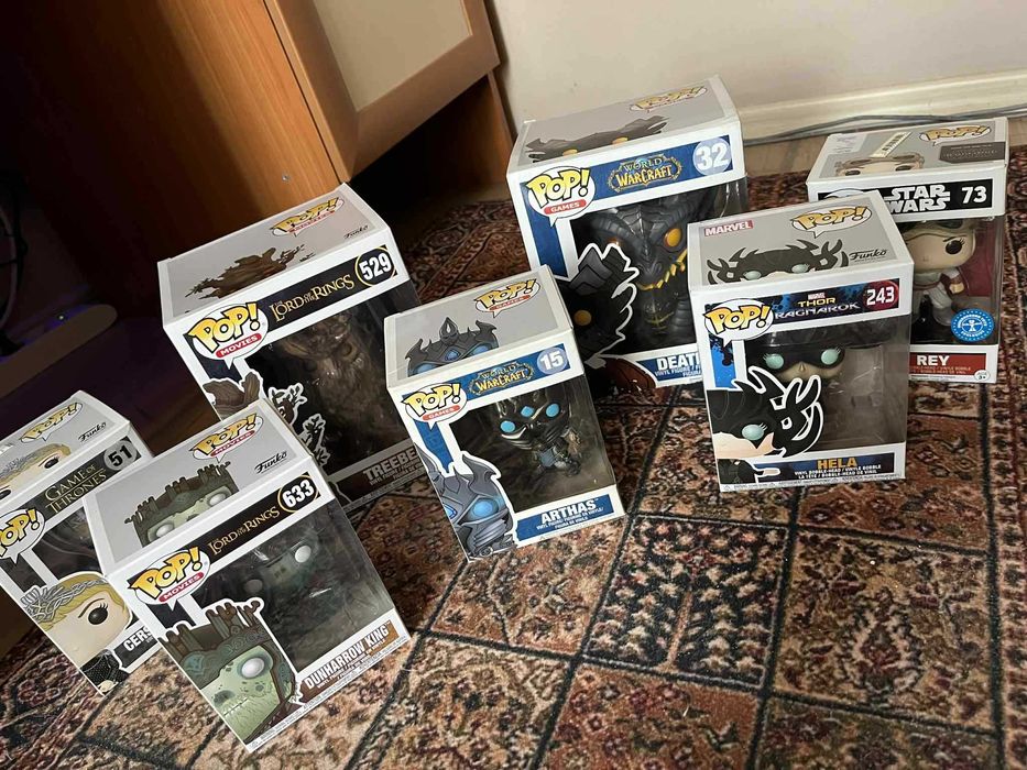 Funko pop! фигурки - различни видове