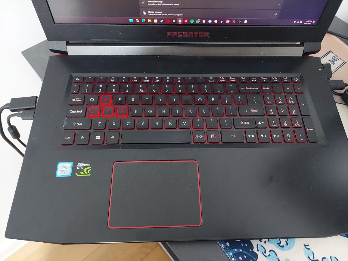 Laptop gaming Acer Predator