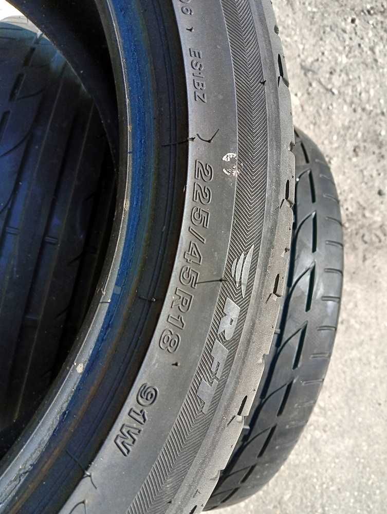 anvelope vara 225/45/18 BRIDGESTONE RUNFLAT 2017 5MM