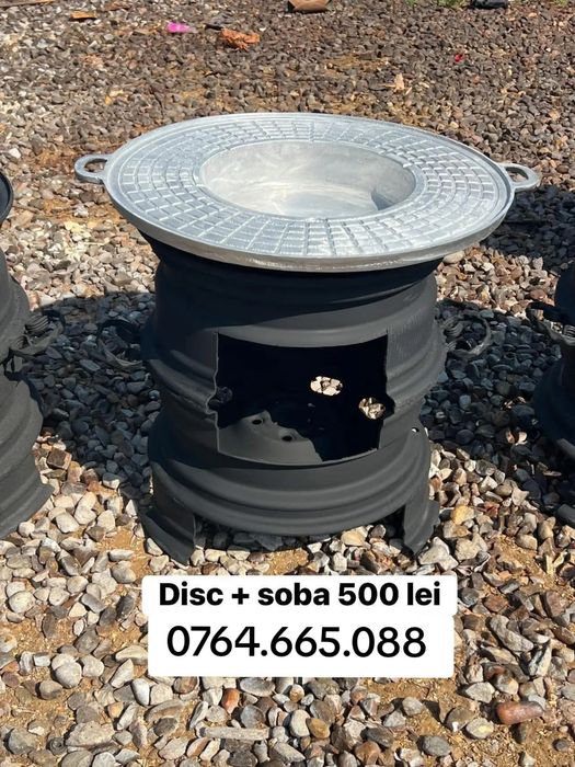 Soba din janta pentru camping