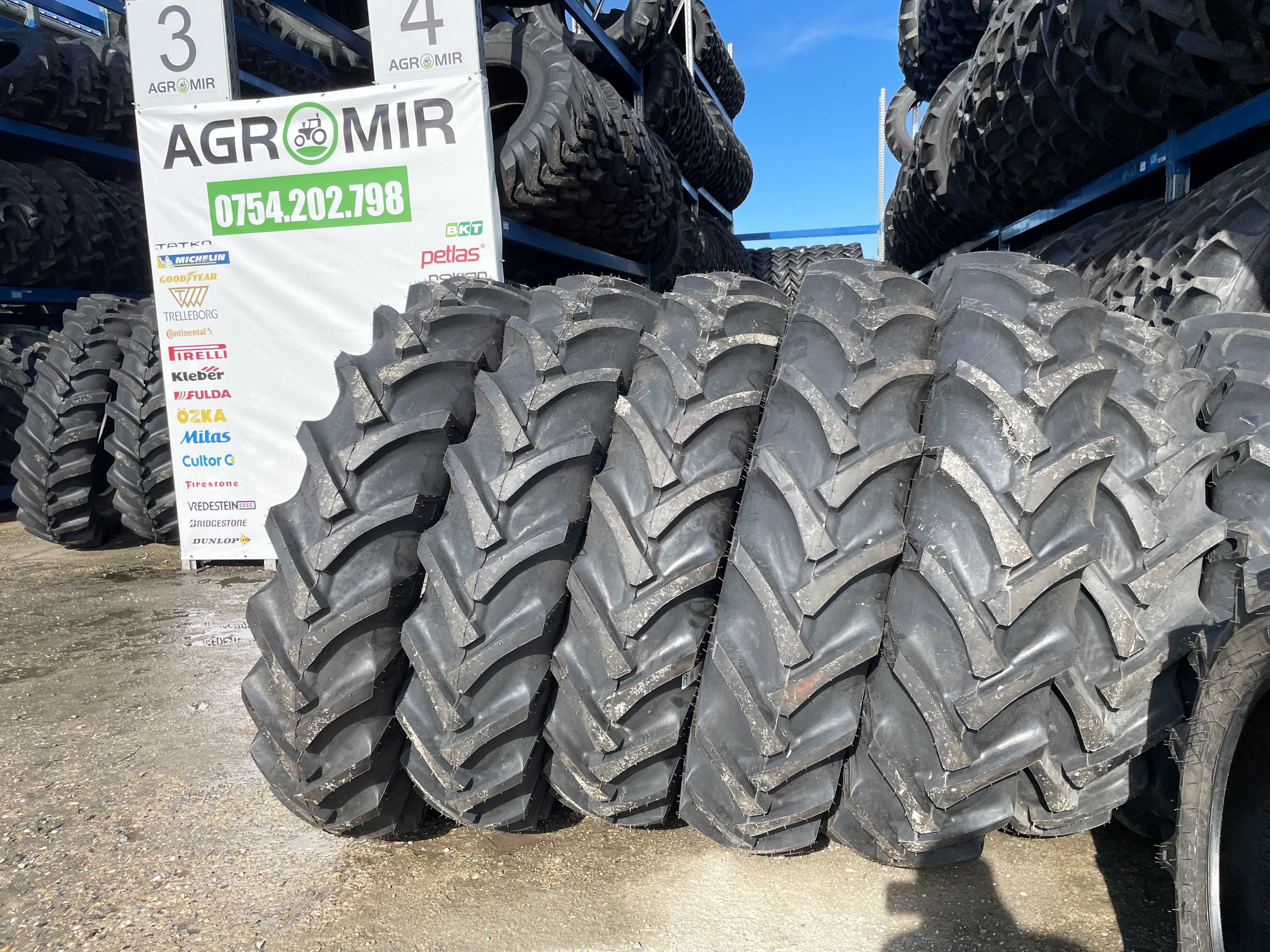 Anvelope agricole marca BKT 8Pliuri Cauciucuri 12.4-36 Steyr Massey