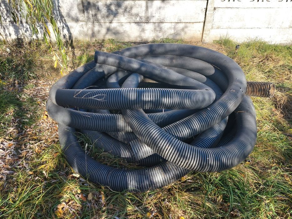 Tub drenaj PE dublu strat 360 grade D 160mm 50 metri