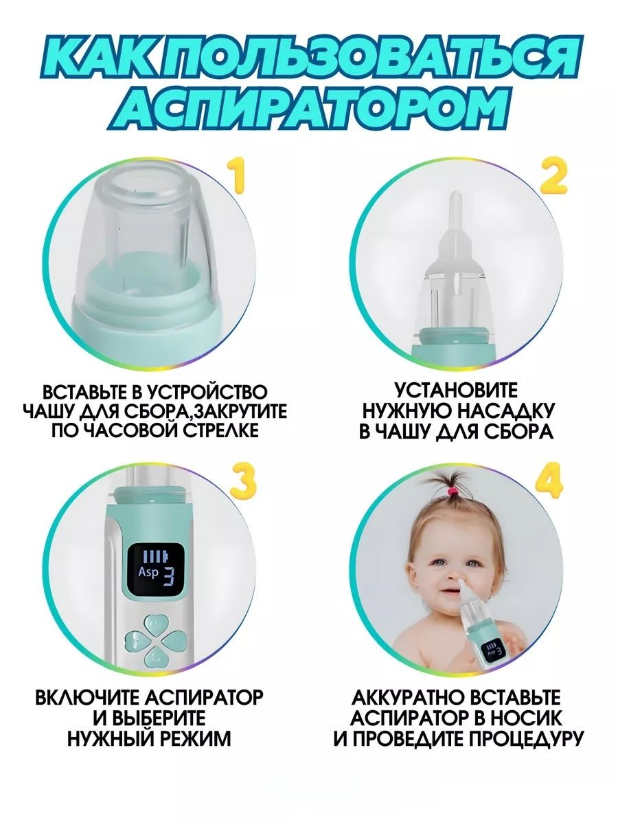 Аспиратор назальный электрический