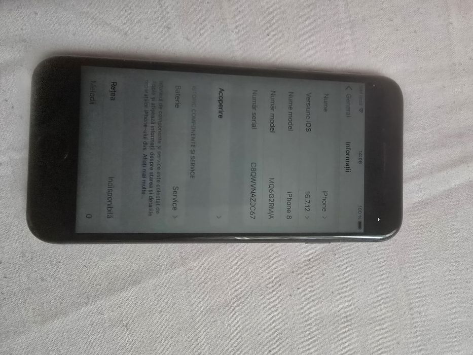 Iphone 8 perfect functional la 250lei