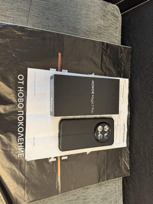 512GB Honor Magic 7 Pro VIVACOM Гаранция 2027г. Black / Черен