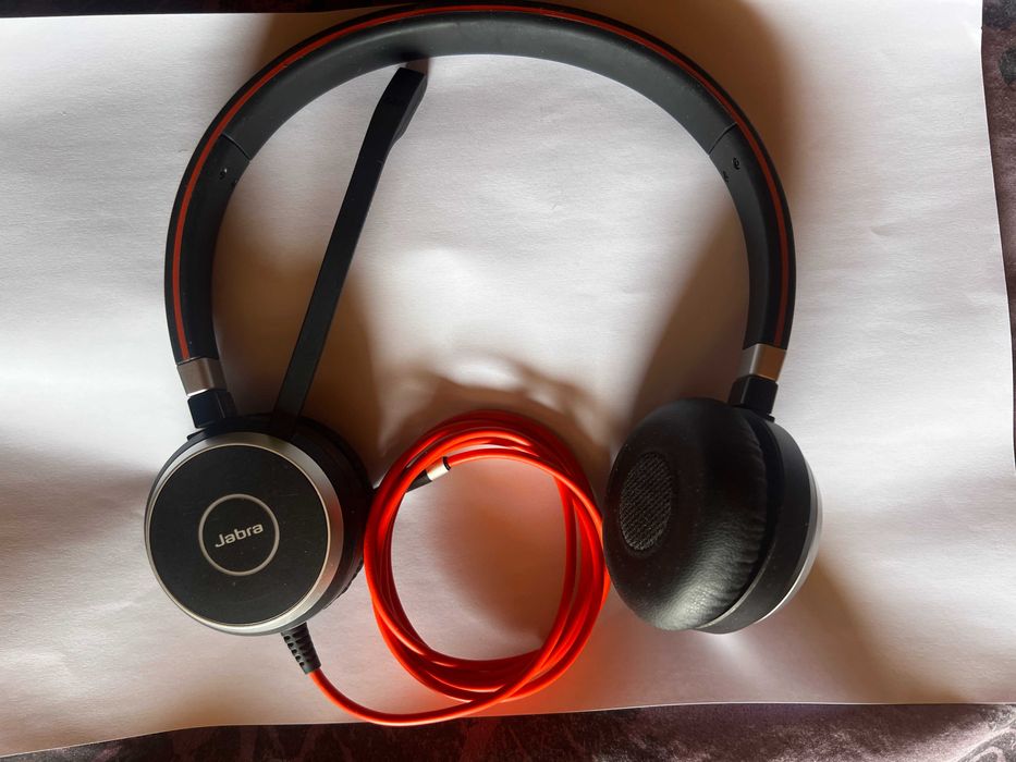 Слушалки Jabra Evolve 40 MS Stereo, Черни