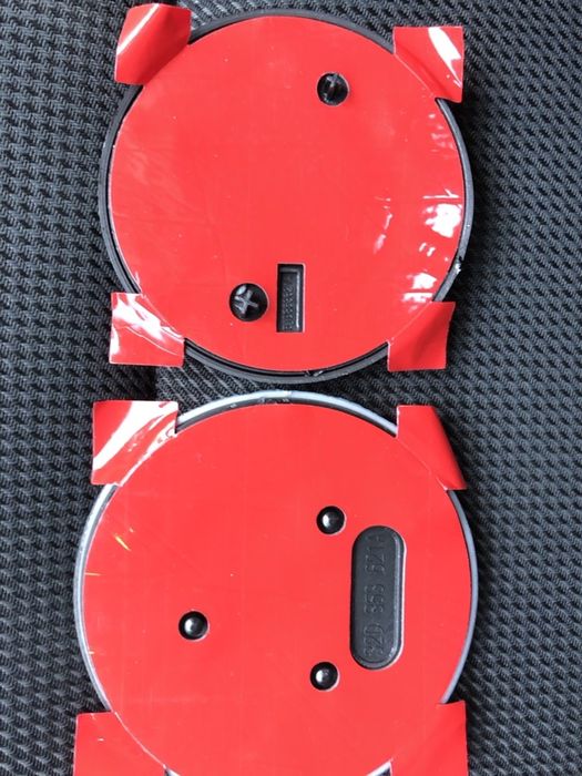 Emblema stema Skoda negru lucios capota/haion 80/90mm Octavia Suberb