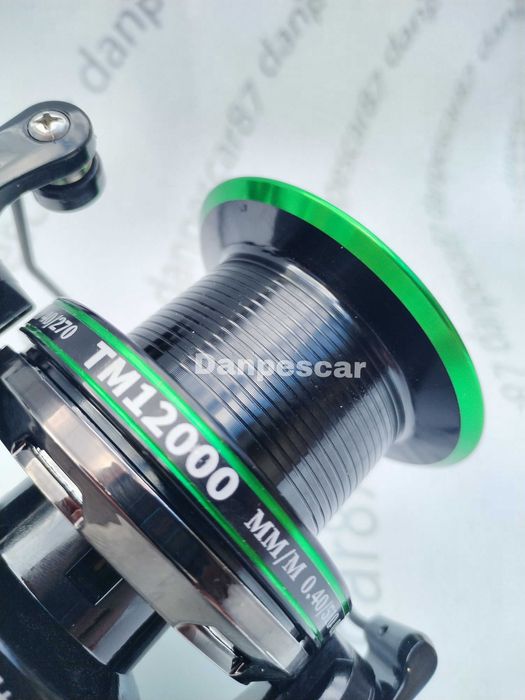 Mulineta Crap REELSKING TM12000 cu tambur long-cast  0,40mm/510m