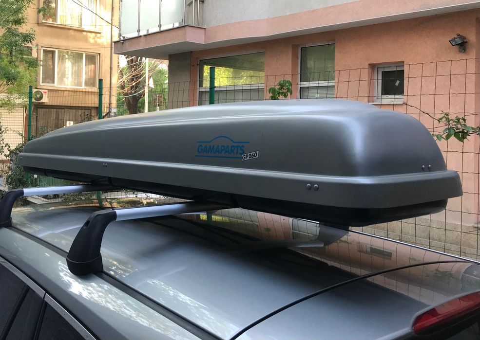 Куфар за покрив на кола или кемпър