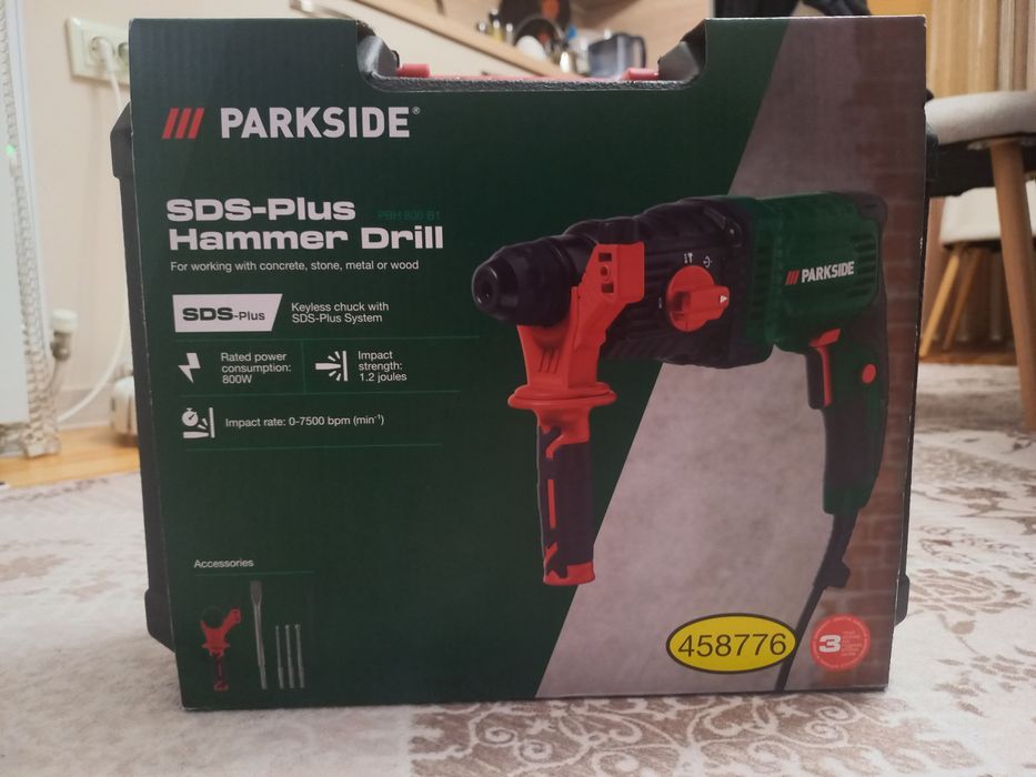 Перфоратор Parkside
