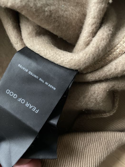 ESSENTIALS Fear Of God hoodie/мъжко худи/суичър L