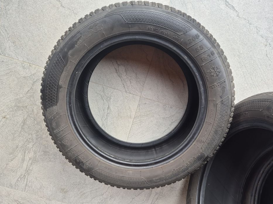 Vând cauciucuri 205/55/16 M+S set complet imp Germania