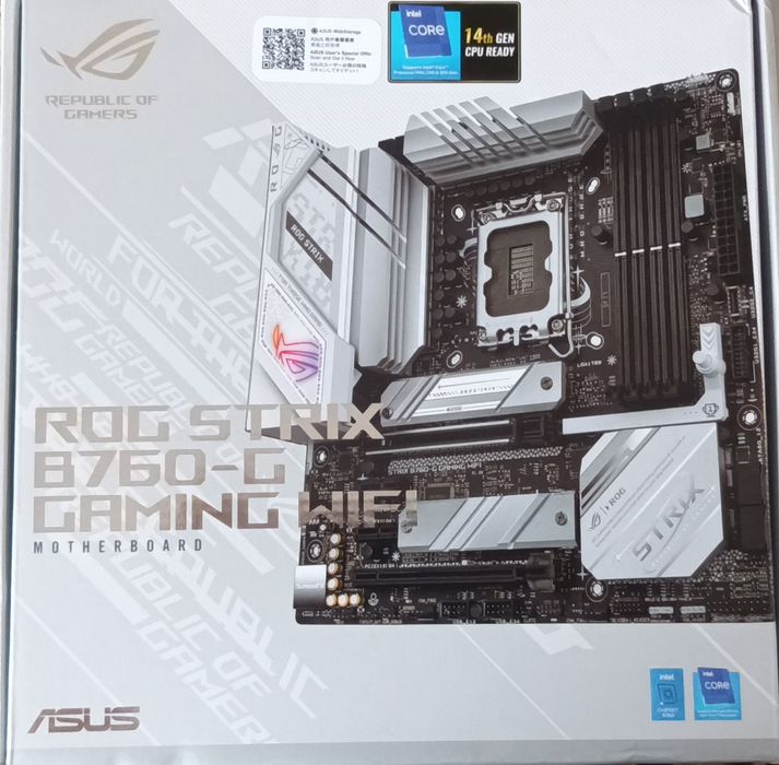 Мат плата ROG STRIX b760-g gaming wi-fi