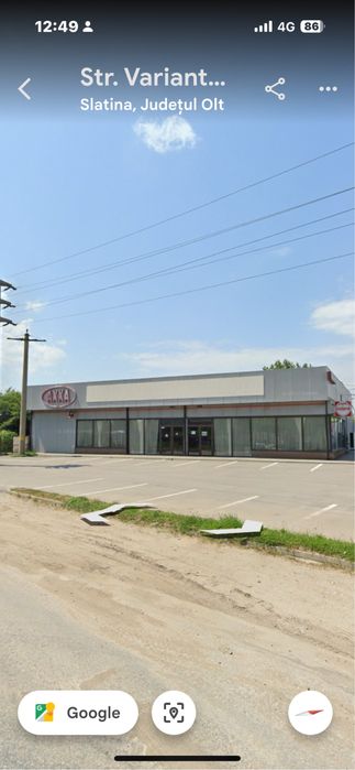 Spatiu comercial + parcare