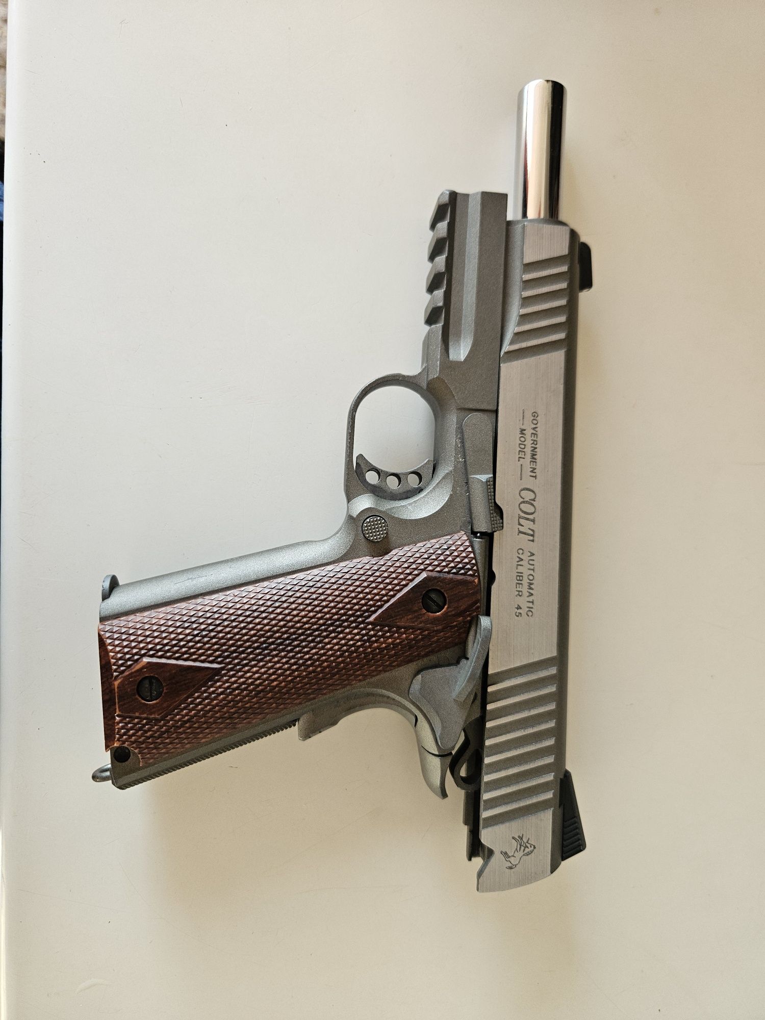 Еърсофт СО2 пистолет с откат Cybergun Colt 1911
