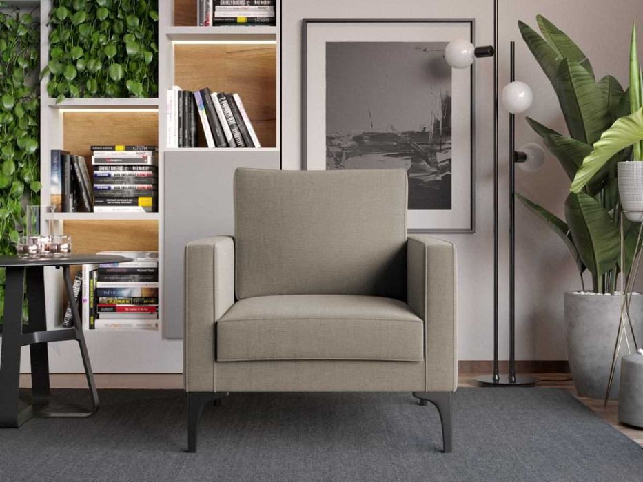 Fotoliu Rici Crem - Transport Gratuit in 4-10 zile