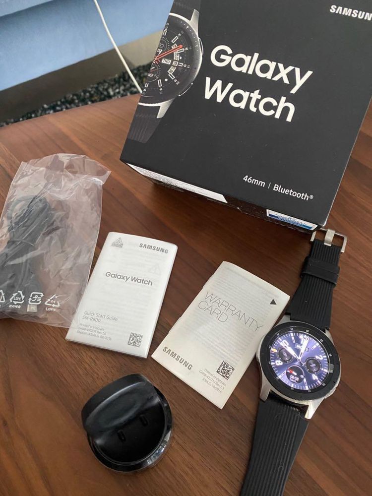 Samsung Galaxy Watch 46mm "Silver" SM-R800. EAC