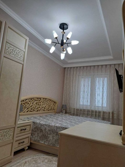 Просторная 4-комнатная квартира с евроремонтом в Карасу-2!