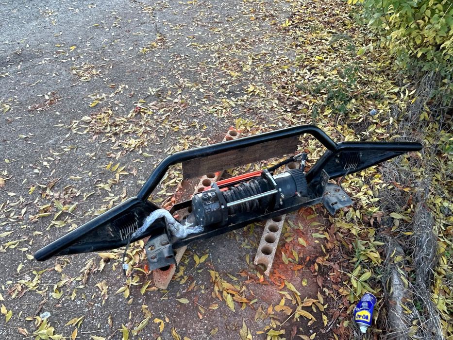 Силова броня предна с лебедка Jeep Grand Cherokee