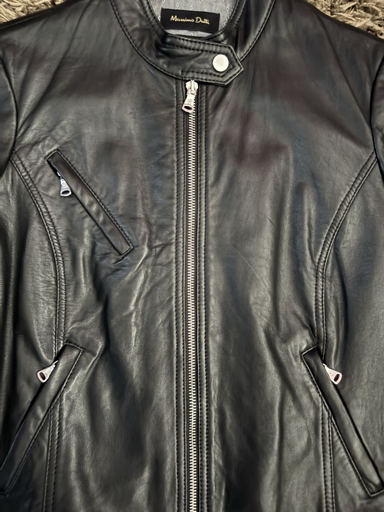 Massimo Dutti Кожено Яке