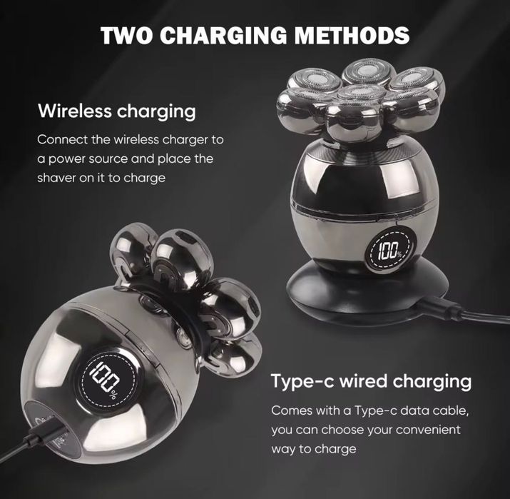 Мултифункционална самобръсначка 7D – 5 в 1 комплект | НОВА