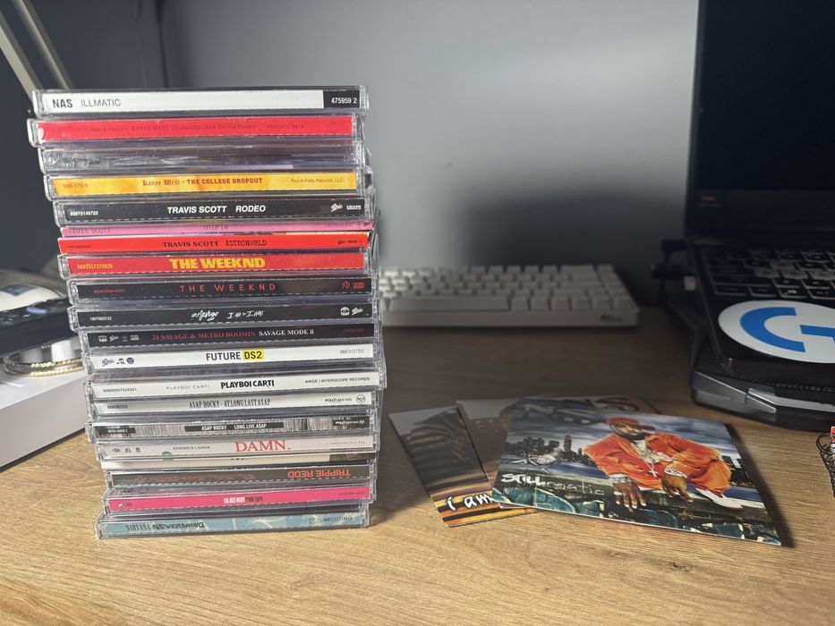23 CD-uri trap/rap/rock